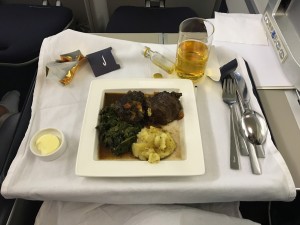 British Airways food