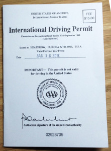 International Driving Permit