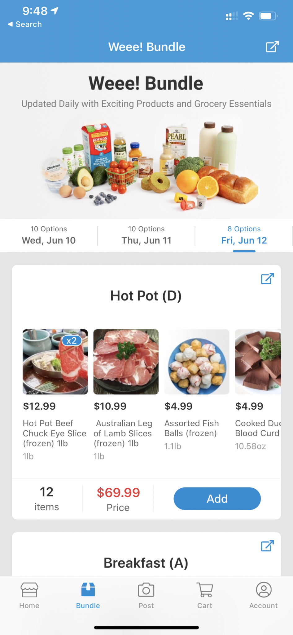 Get Asian groceries delivered with Weee! Part 2 Bundles! Plus a review of competitors, Yamibuy