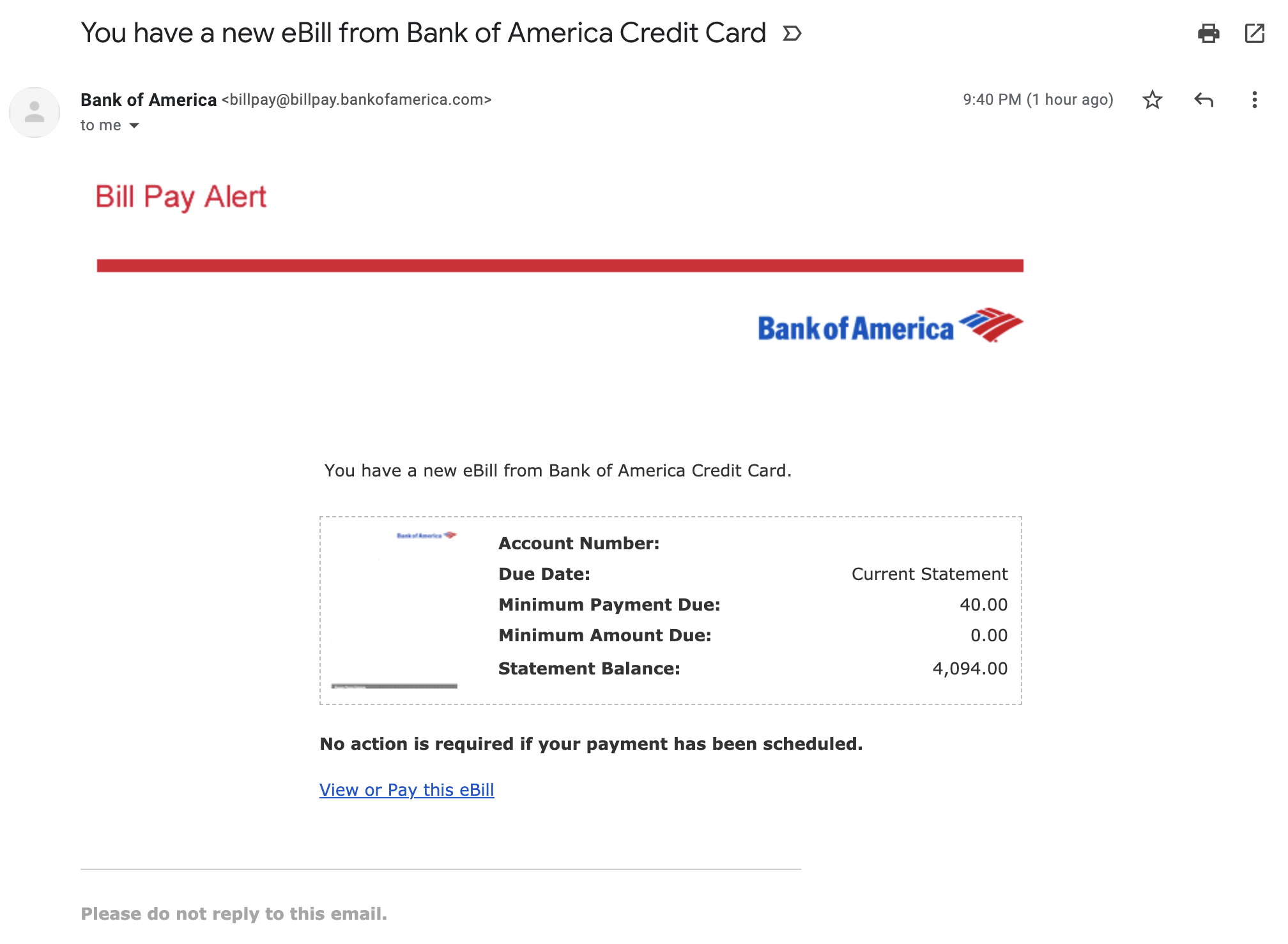 bank of america set travel notice